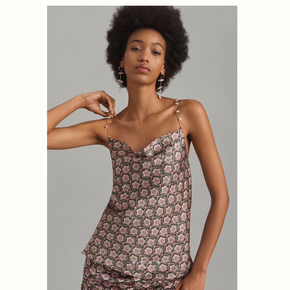 NWOT Anthropologie  Print Women's Tank